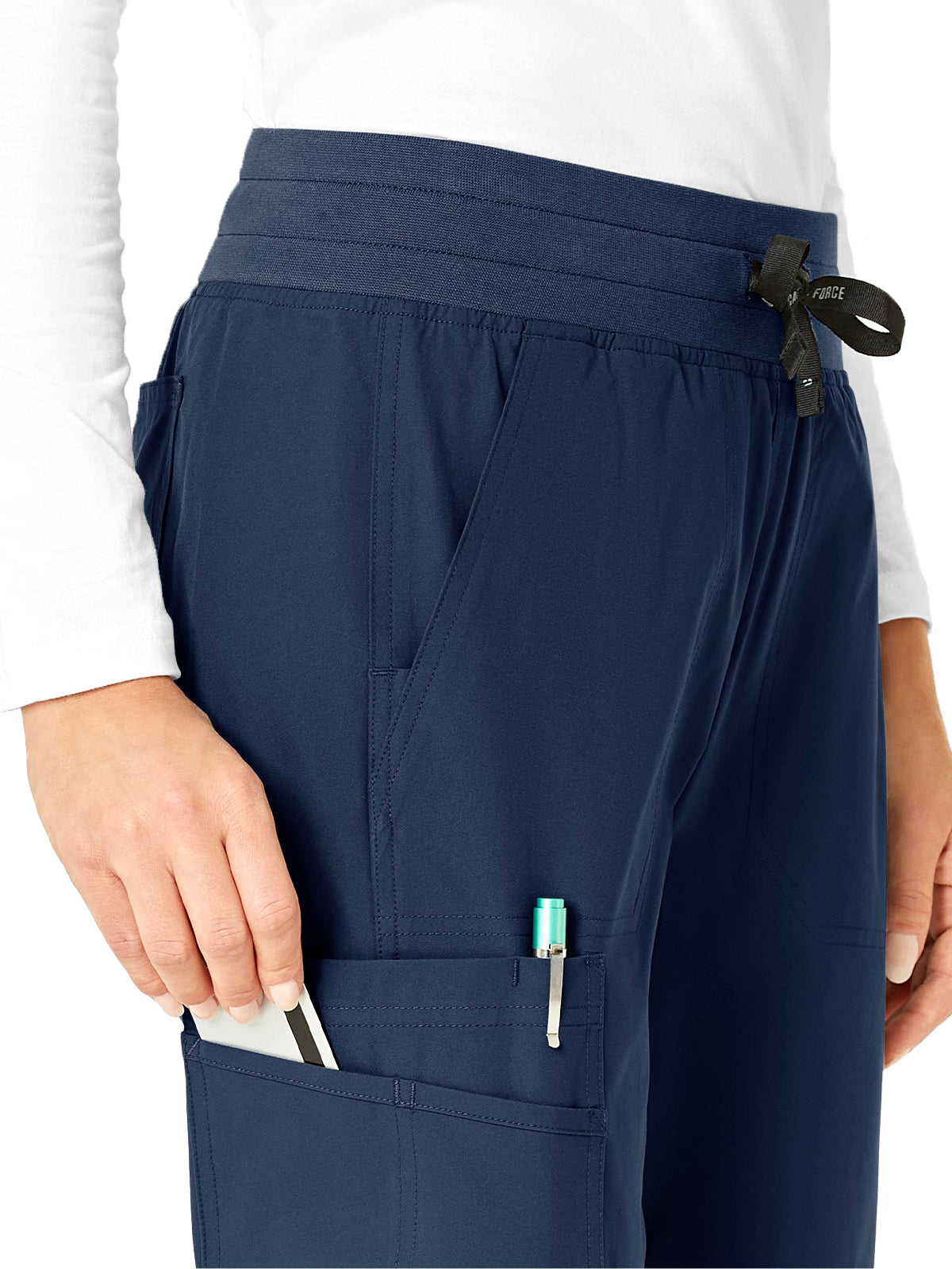 Women's Seven-Pocket Modern Fit Jogger Pant - C51113 - Navy