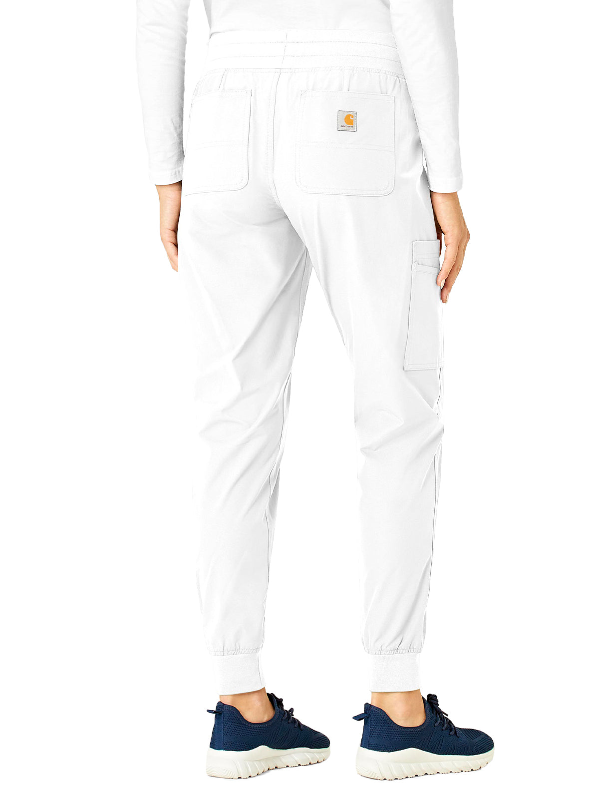 Women's Seven-Pocket Modern Fit Jogger Pant - C51113 - White