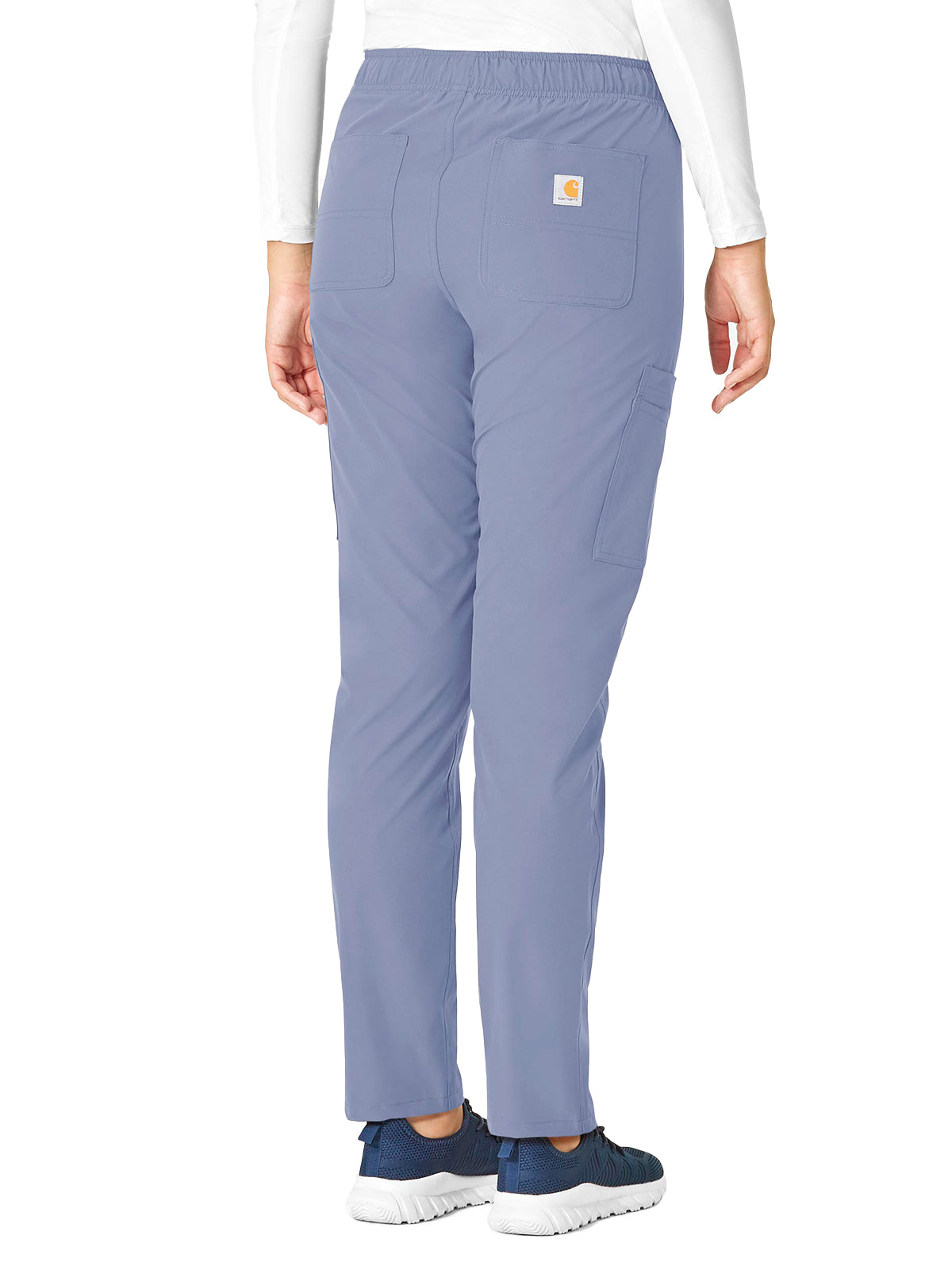 Women's Nine-Pocket Modern Fit Straight Leg Pant - C51213 - Ceil Blue