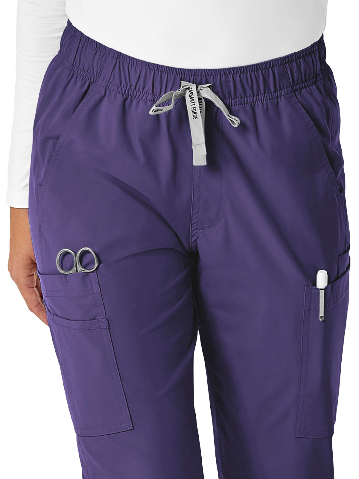 Women's Nine-Pocket Modern Fit Straight Leg Pant - C51213 - Grape
