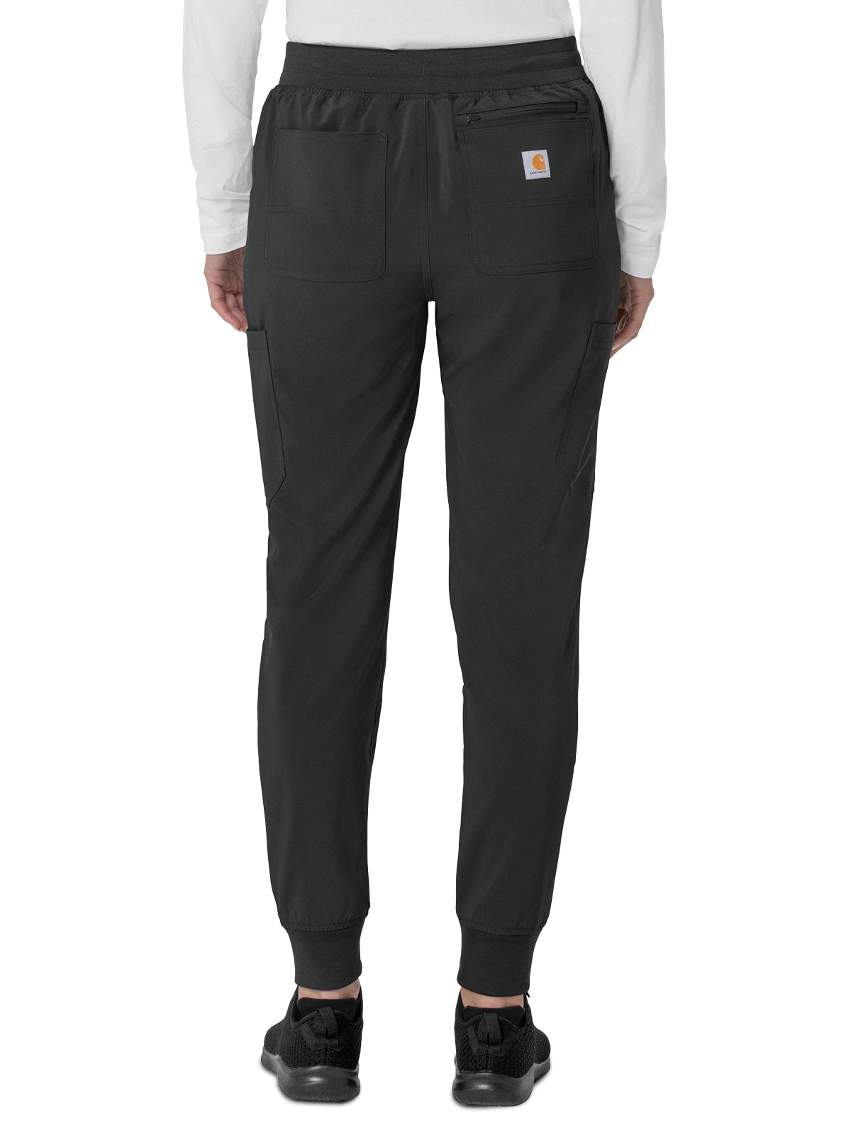 Women's Eight-Pocket Cargo Pant - C53110 - Black