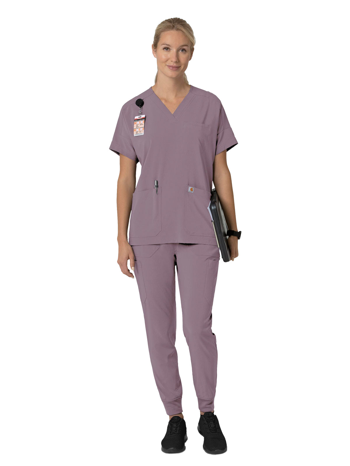 Women's Eight-Pocket Cargo Pant - C53110 - Lavender Mist