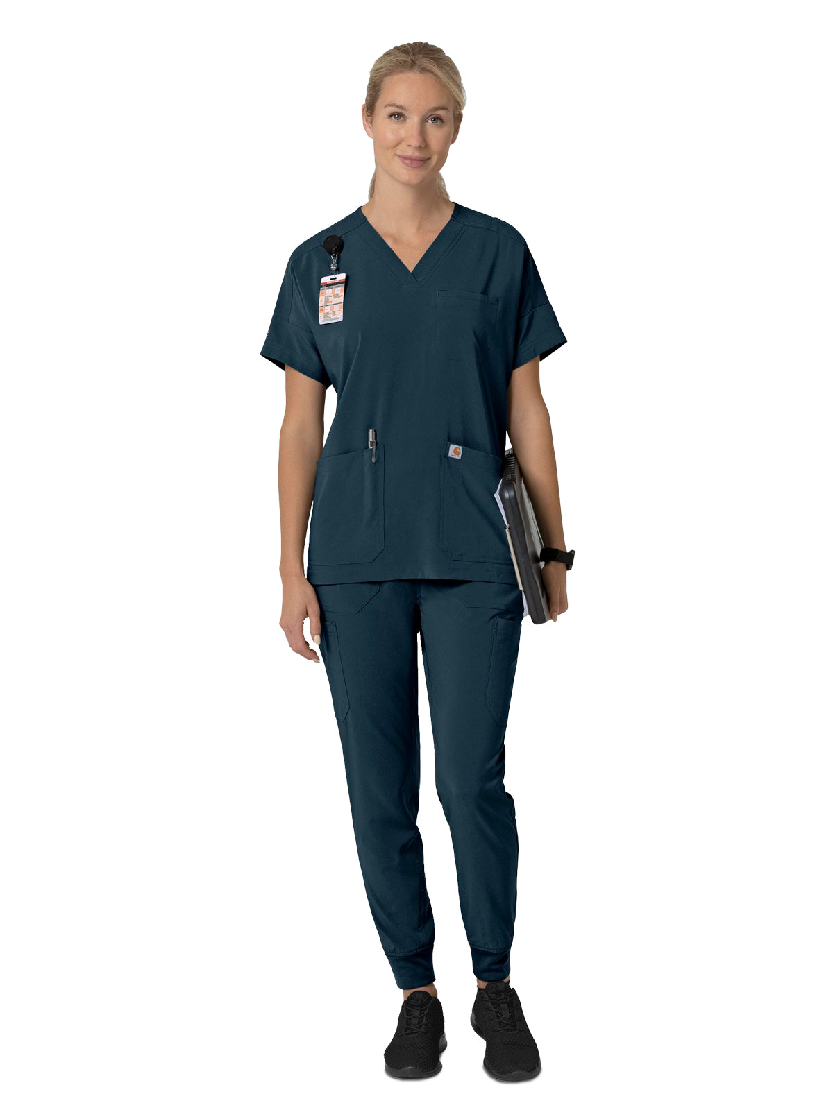 Women's Eight-Pocket Cargo Pant - C53110 - Navy