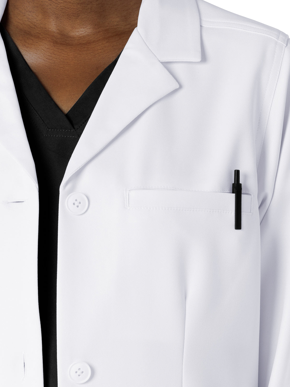 Women's Six-Pocket 29" Consultation Lab Coat - C72005 - White