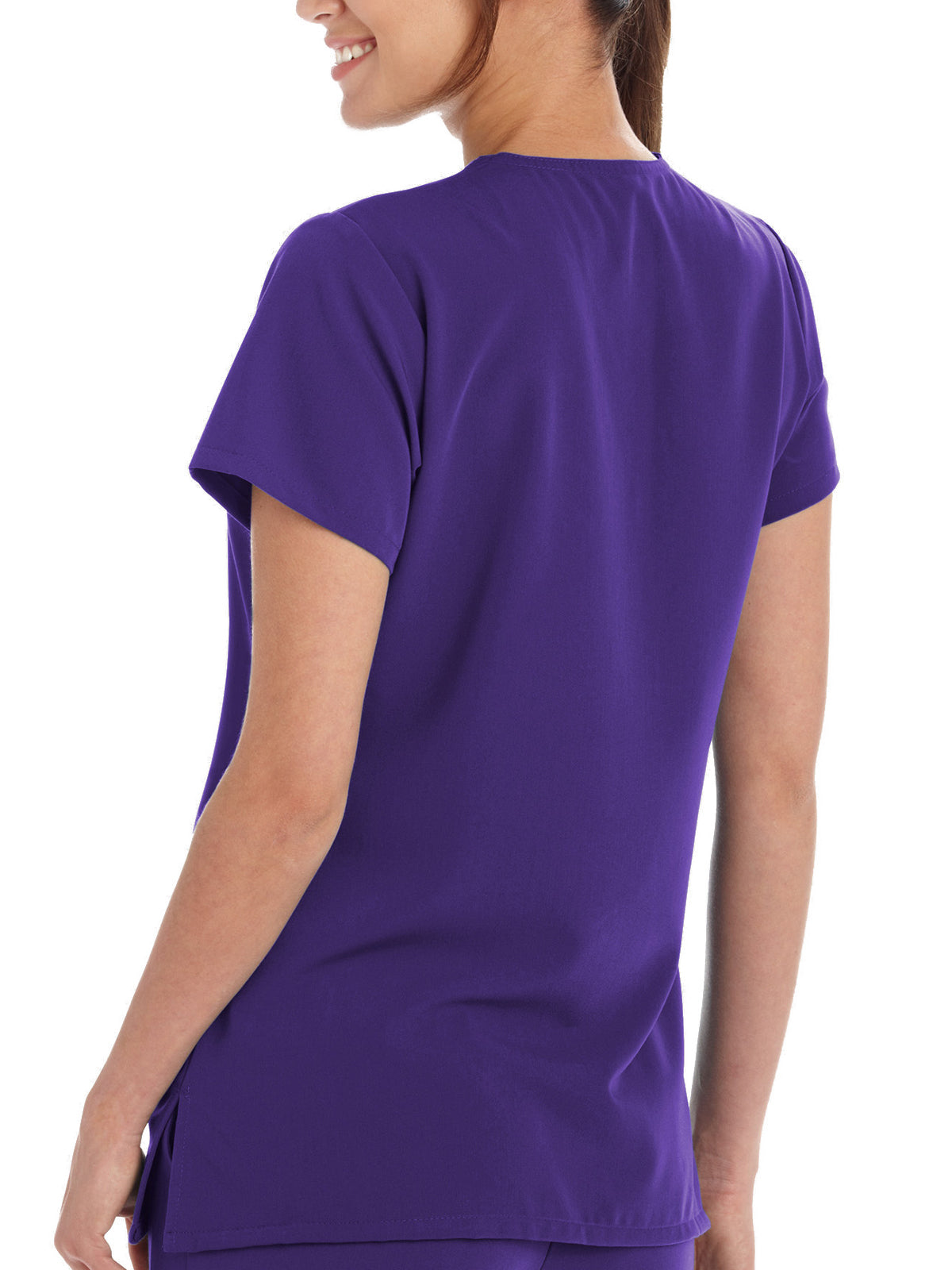 Women's 2-Pocket Top - 2206 - Purple