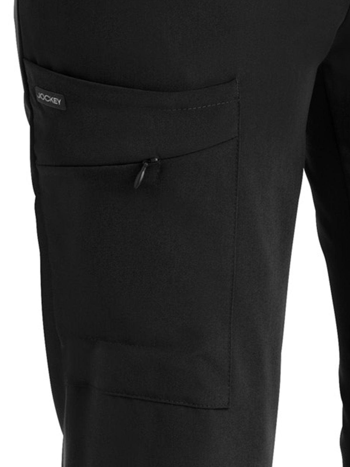 Women's 2-Pocket Elastic Waist Pant - 2249 - Black