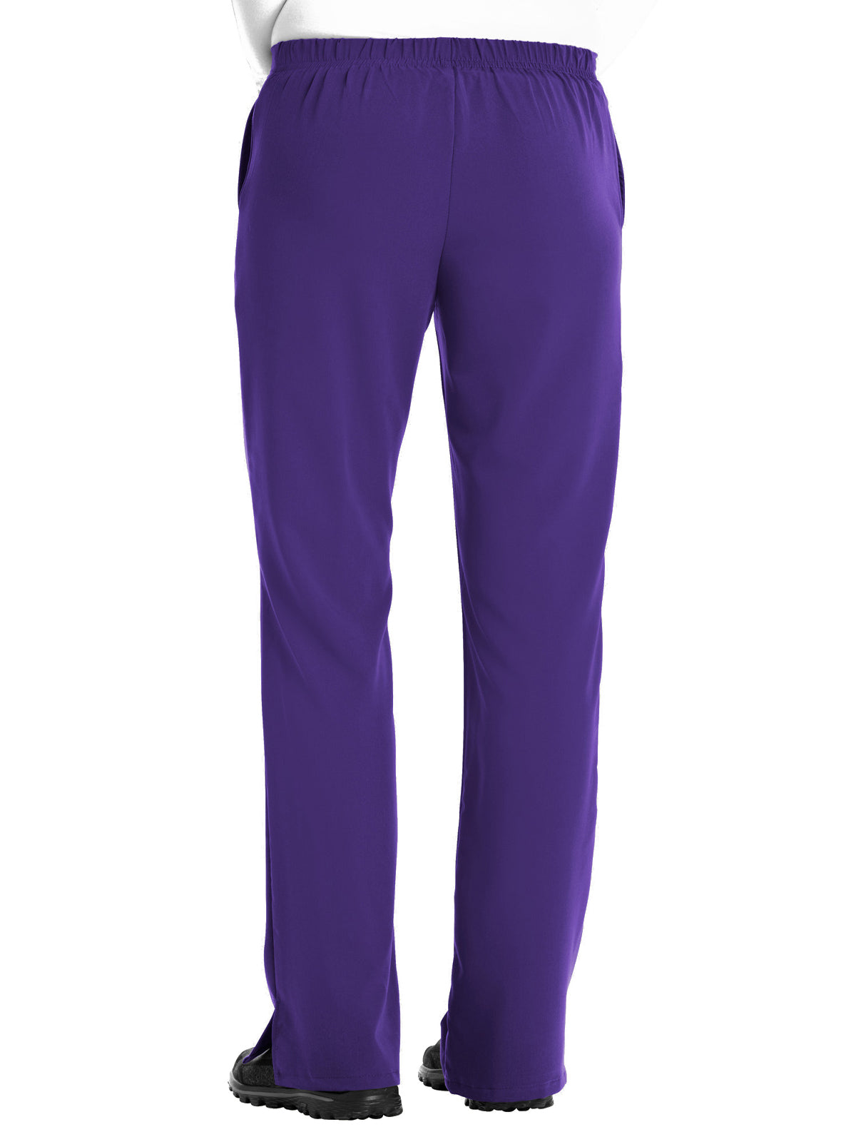 Women's 2-Pocket Elastic Waist Pant - 2249 - Purple