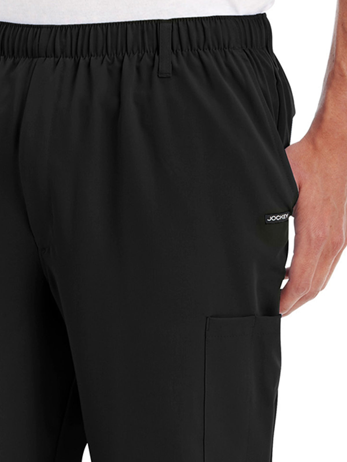 Men's 7-Pocket Full Elastic Pant - 2305 - Black