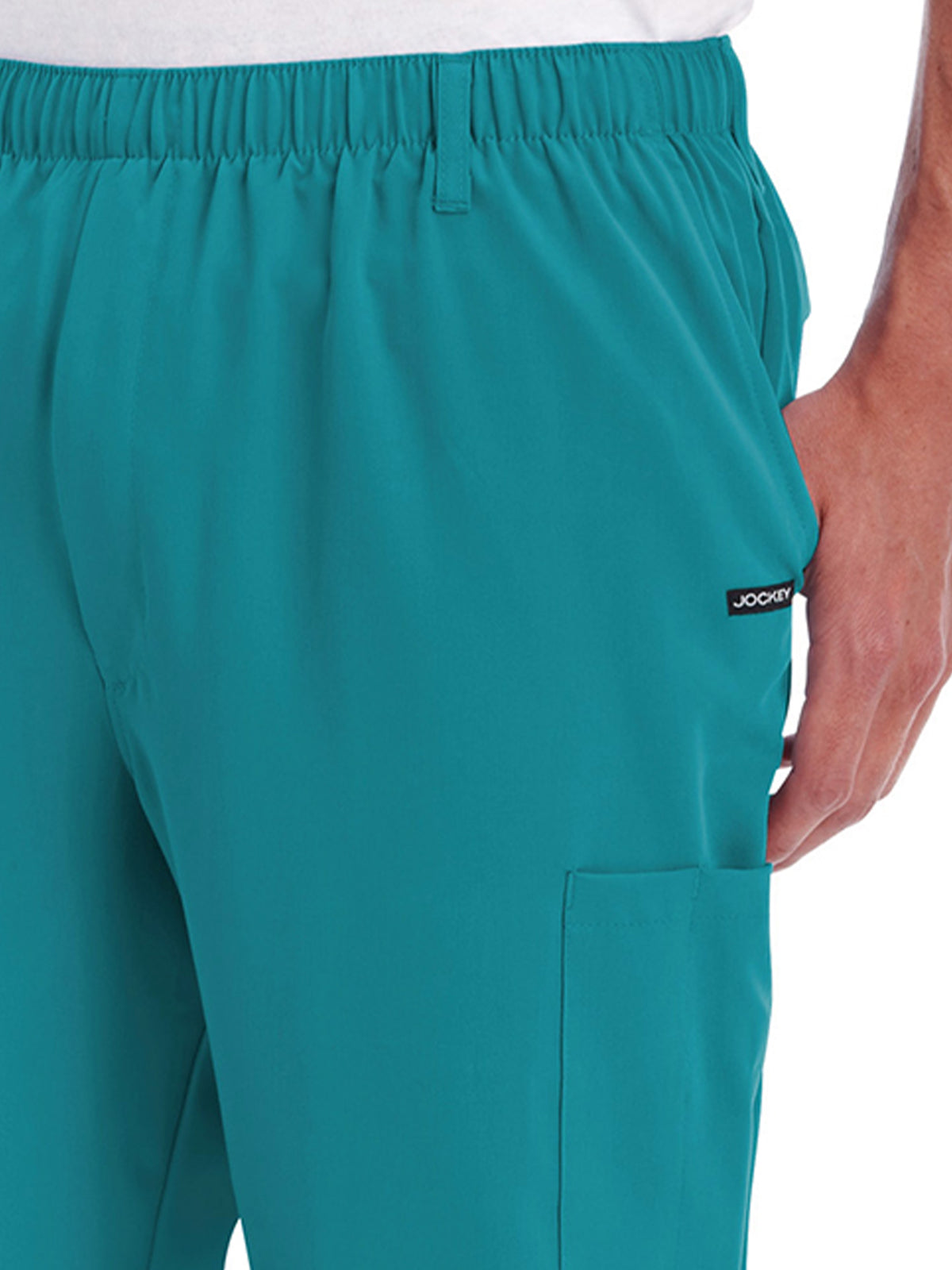 Men's 7-Pocket Full Elastic Pant - 2305 - Teal