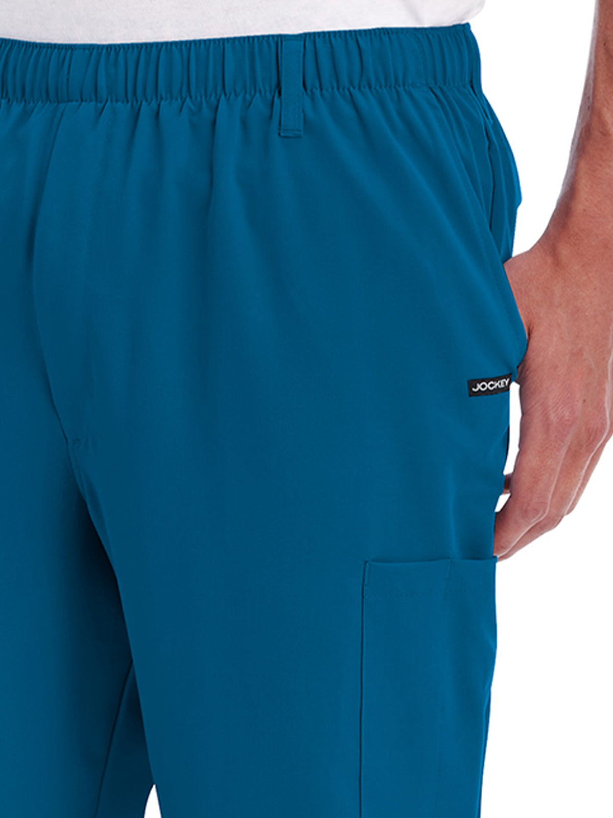 Men's 7-Pocket Full Elastic Pant - 2305 - Caribbean Blue