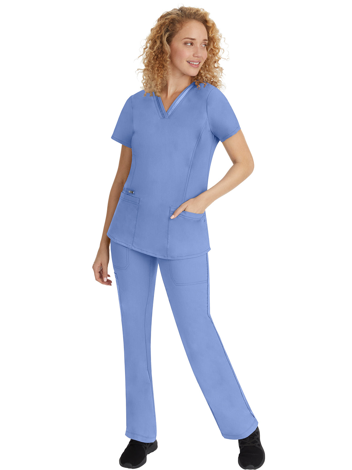 Women's 3-Pocket Jasmin Ribbon Trim Top - 2278 - Ceil