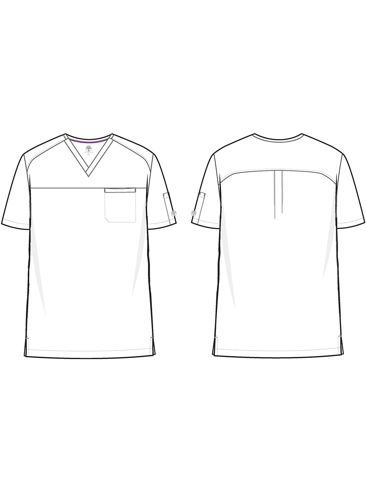 Men's 2-Pocket Justin Modern Fit Top - 2330 - Caribbean