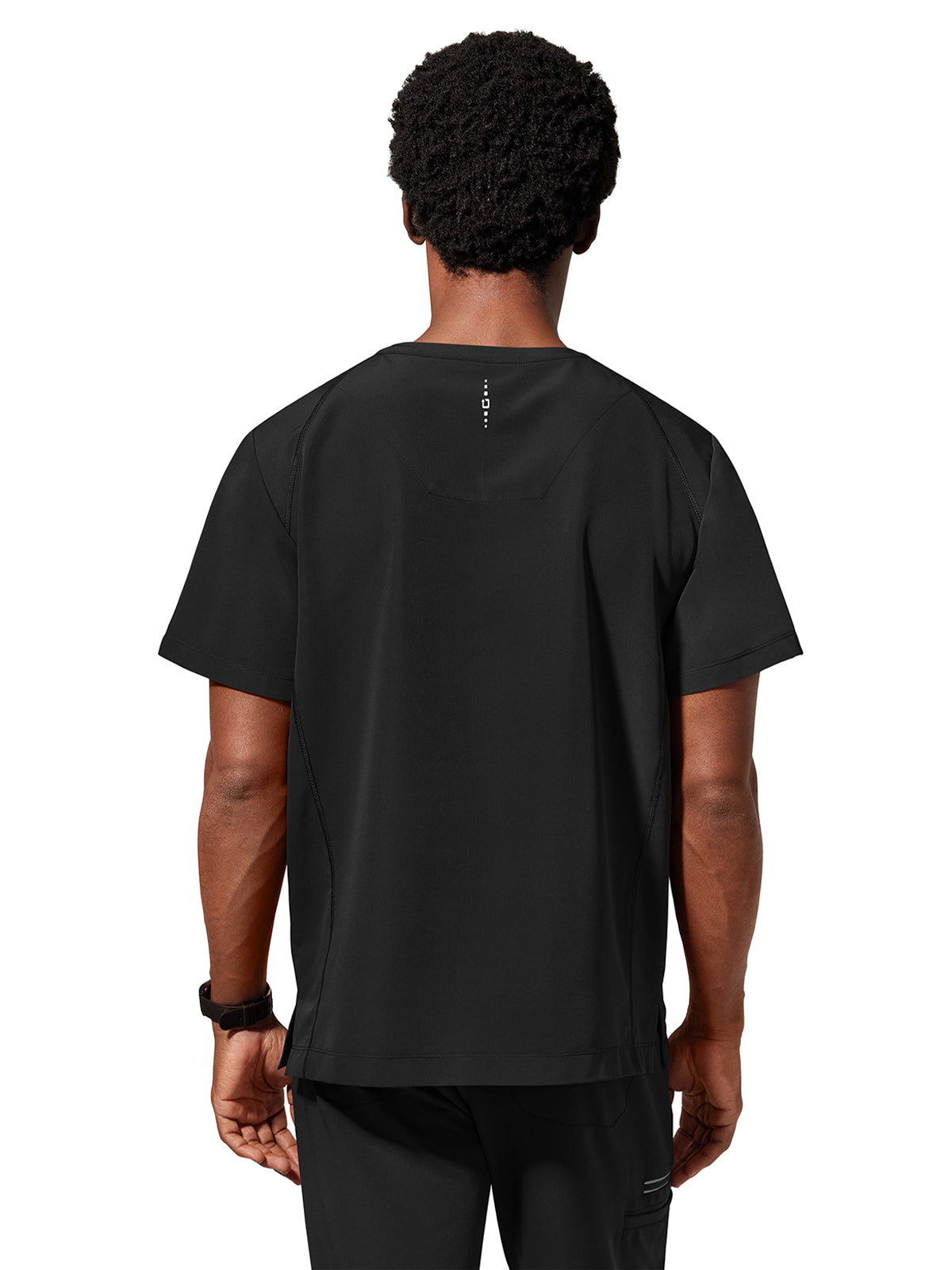 Men's 3-Pocket Steven Moisture Wicking Top - 2382 - Black