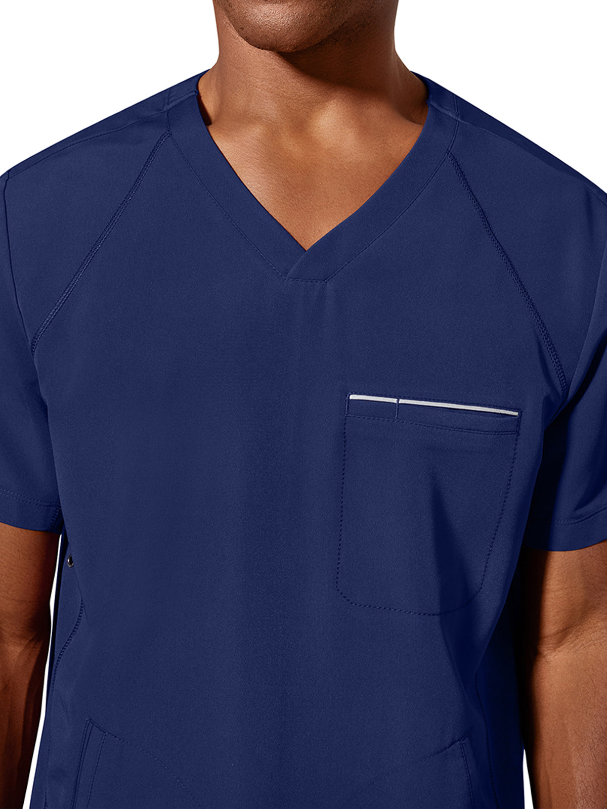 Men's 3-Pocket Steven Moisture Wicking Top - 2382 - Navy