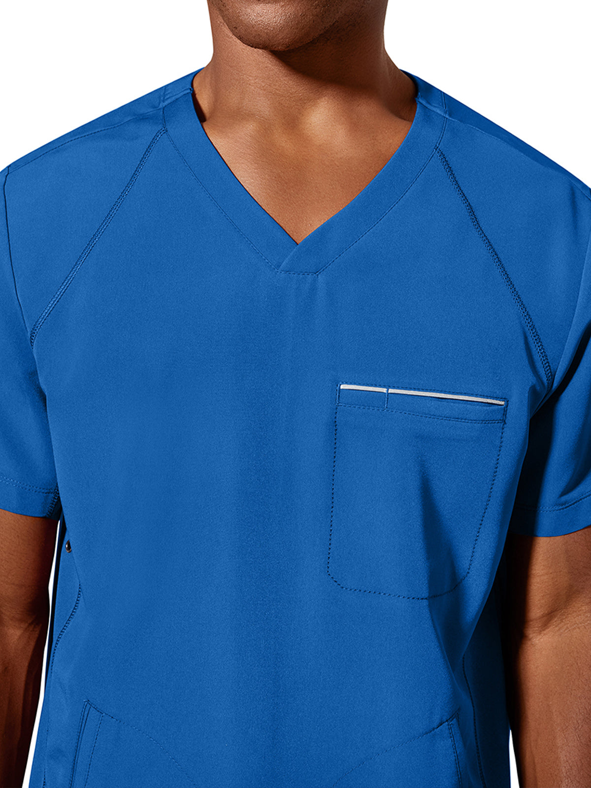 Men's 3-Pocket Steven Moisture Wicking Top - 2382 - Royal