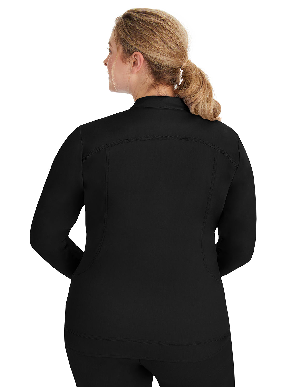 Women's 2-Pocket Dakota Mandarin Collar Jacket - 5038 - Black