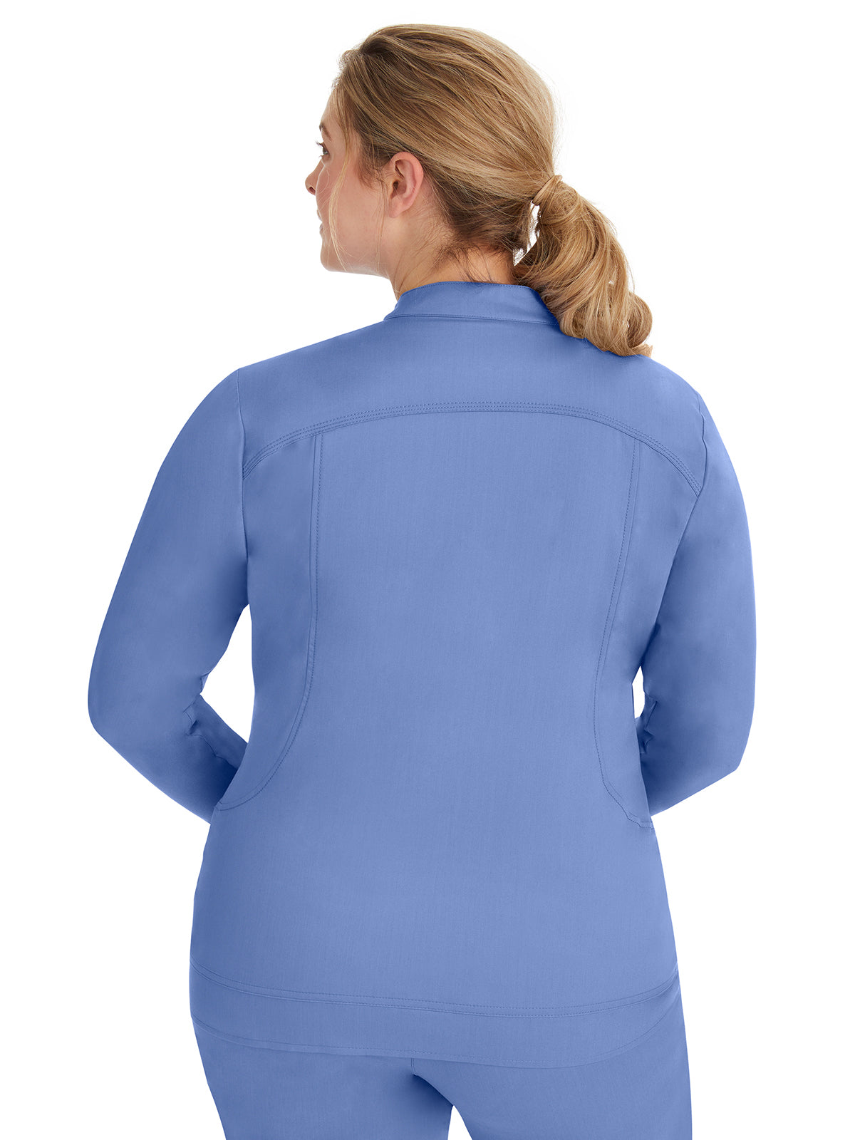 Women's 2-Pocket Dakota Mandarin Collar Jacket - 5038 - Ceil