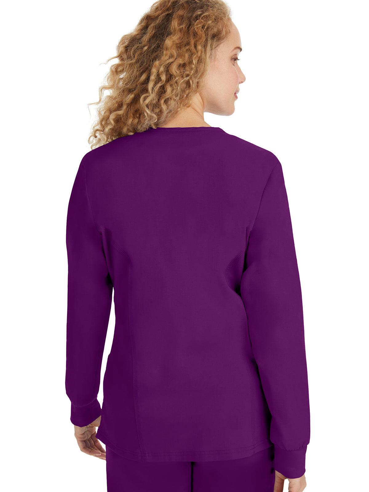 Women's 5-Pocket Daisy Snap-Front Jacket - 5063 - Eggplant