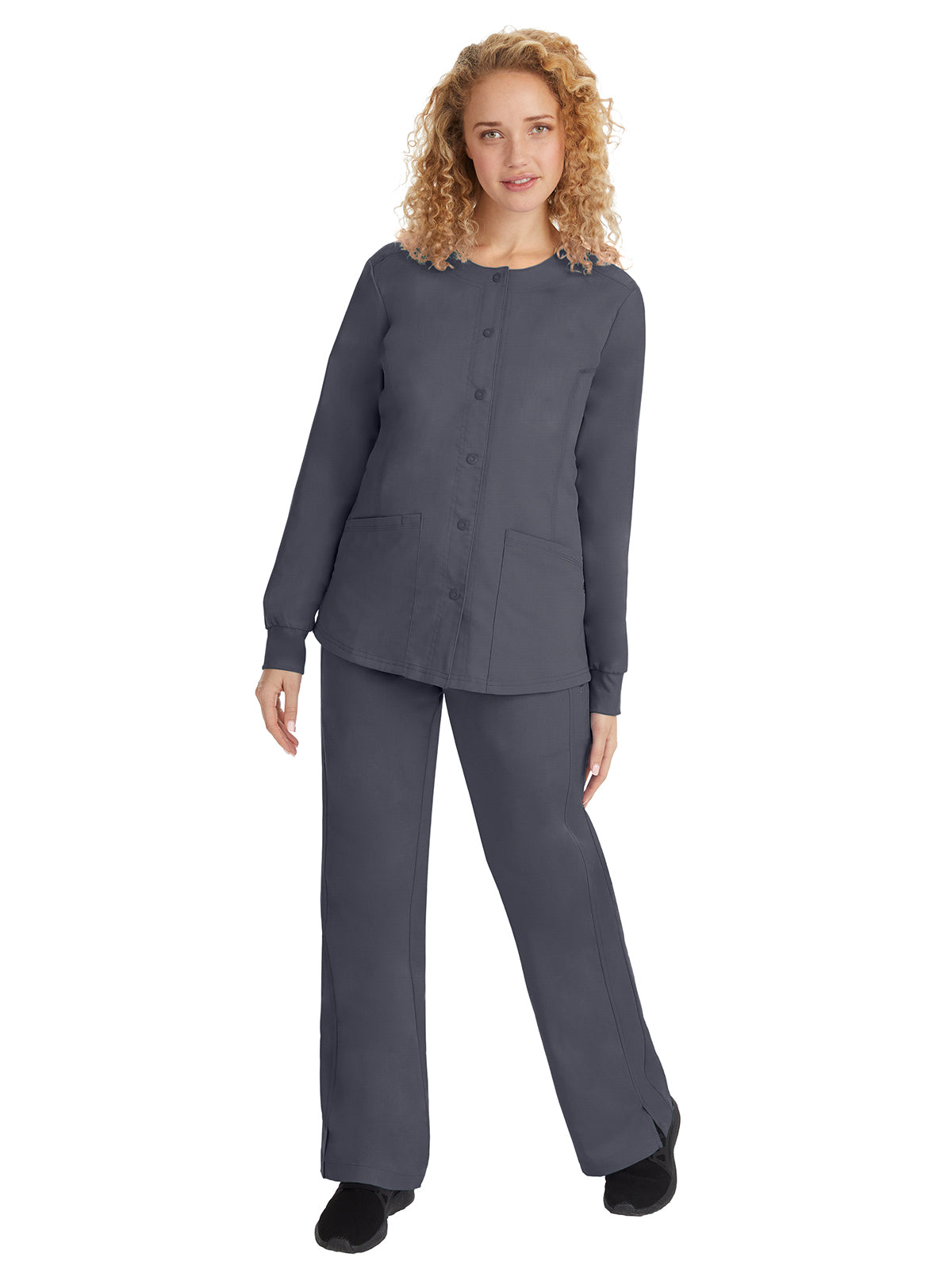 Women's 5-Pocket Daisy Snap-Front Jacket - 5063 - Pewter