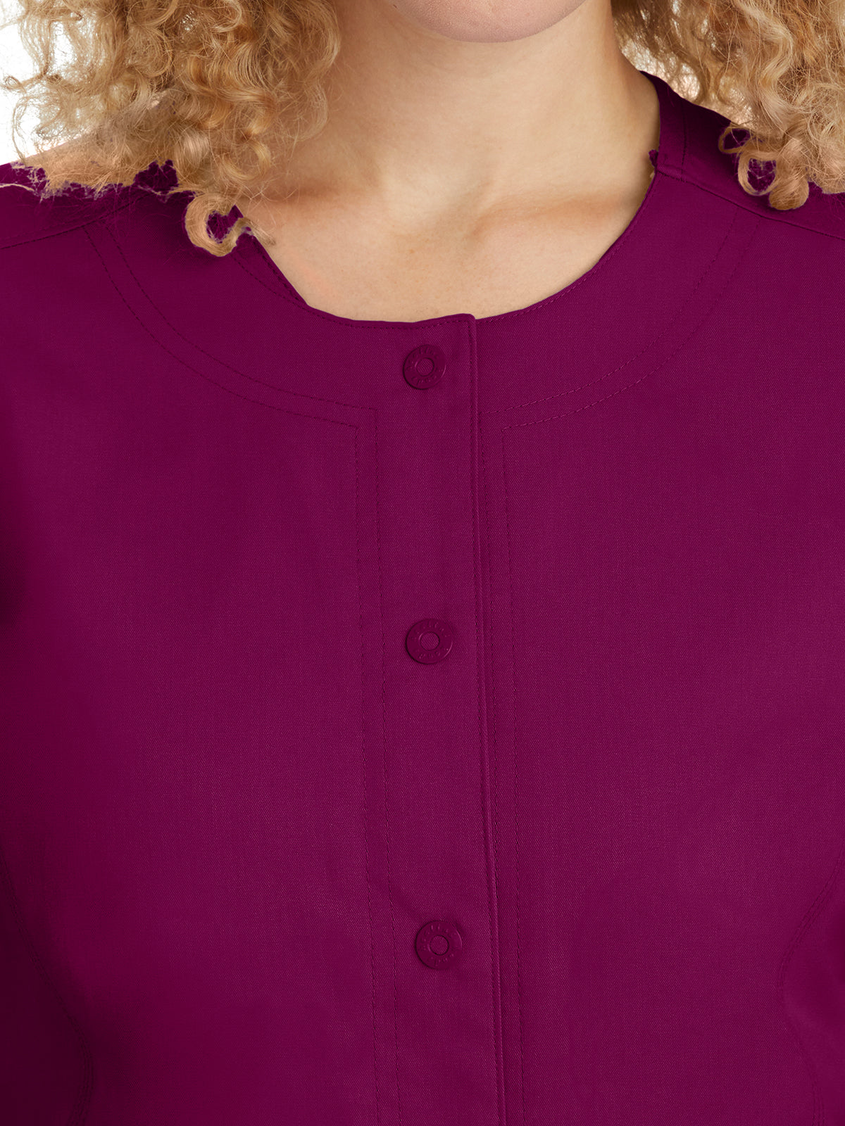 Women's 5-Pocket Daisy Snap-Front Jacket - 5063 - Wine