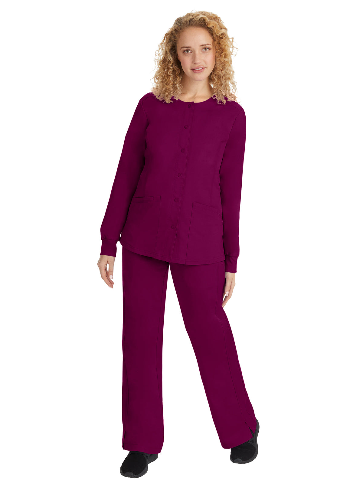 Women's 5-Pocket Daisy Snap-Front Jacket - 5063 - Wine