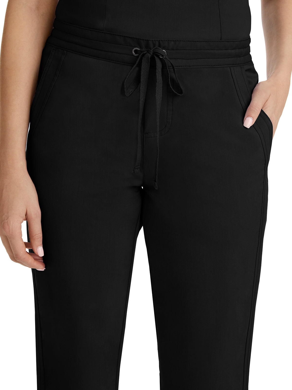 Women's 2-Pocket Taylor Flat Front Pant - 9095 - Black