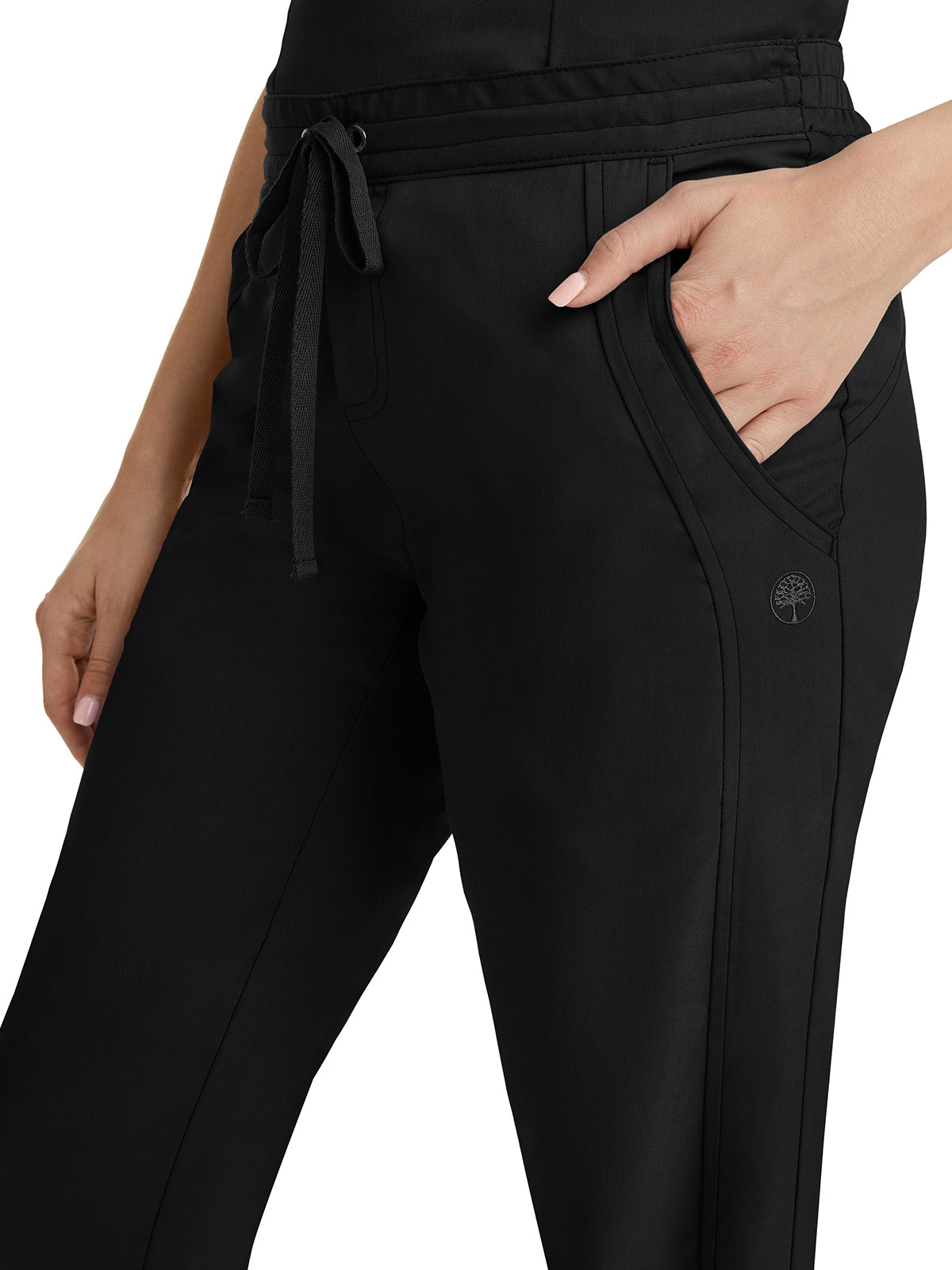 Women's 2-Pocket Taylor Flat Front Pant - 9095 - Black