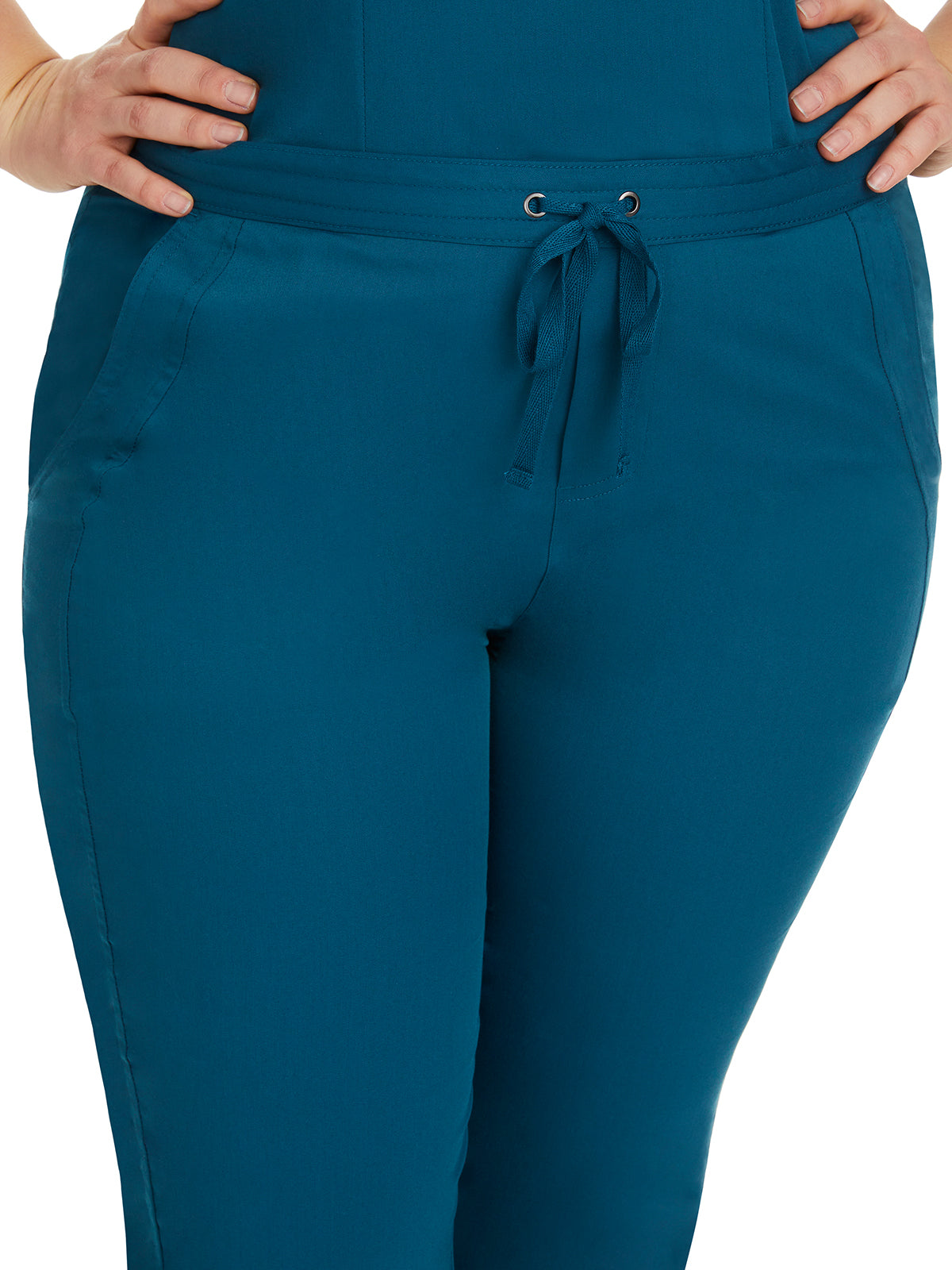 Women's 2-Pocket Taylor Flat Front Pant - 9095 - Caribbean