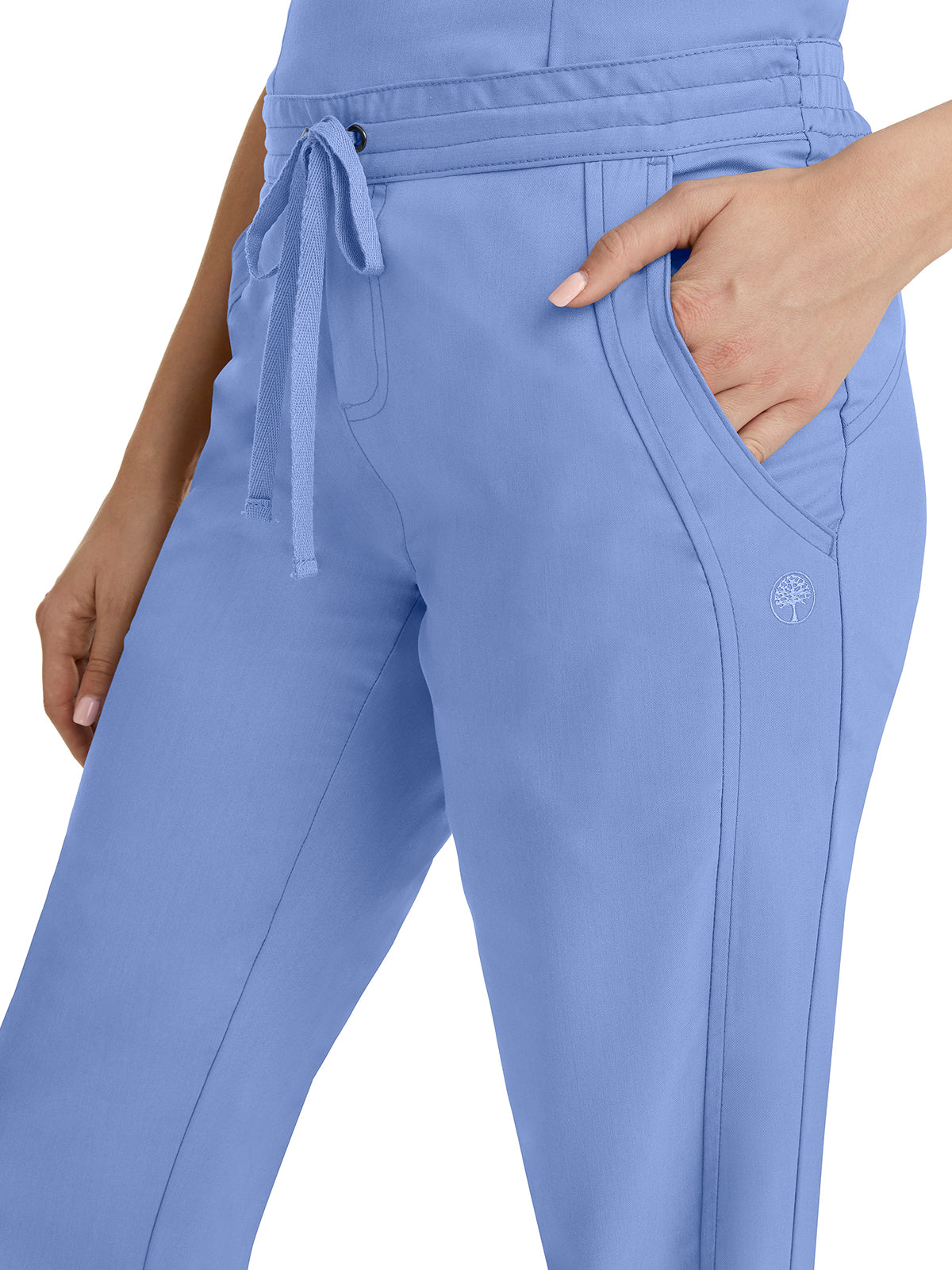 Women's 2-Pocket Taylor Flat Front Pant - 9095 - Ceil