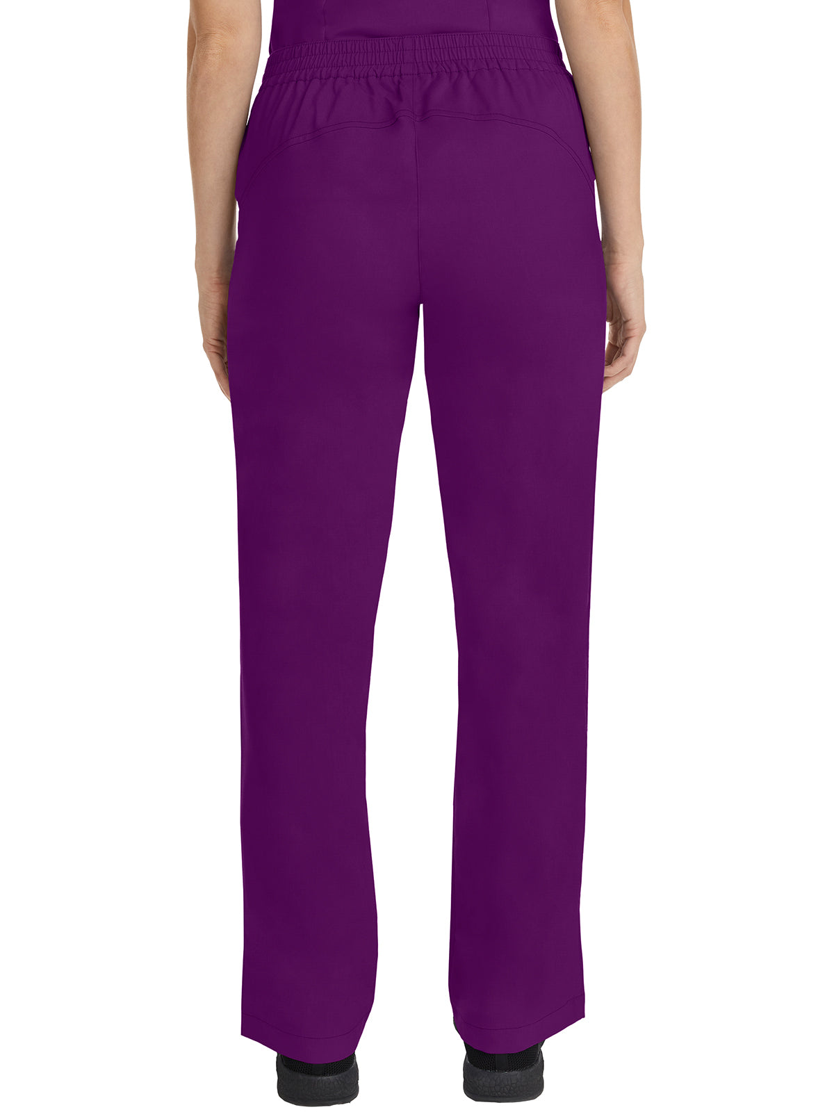 Women's 2-Pocket Taylor Flat Front Pant - 9095 - Eggplant