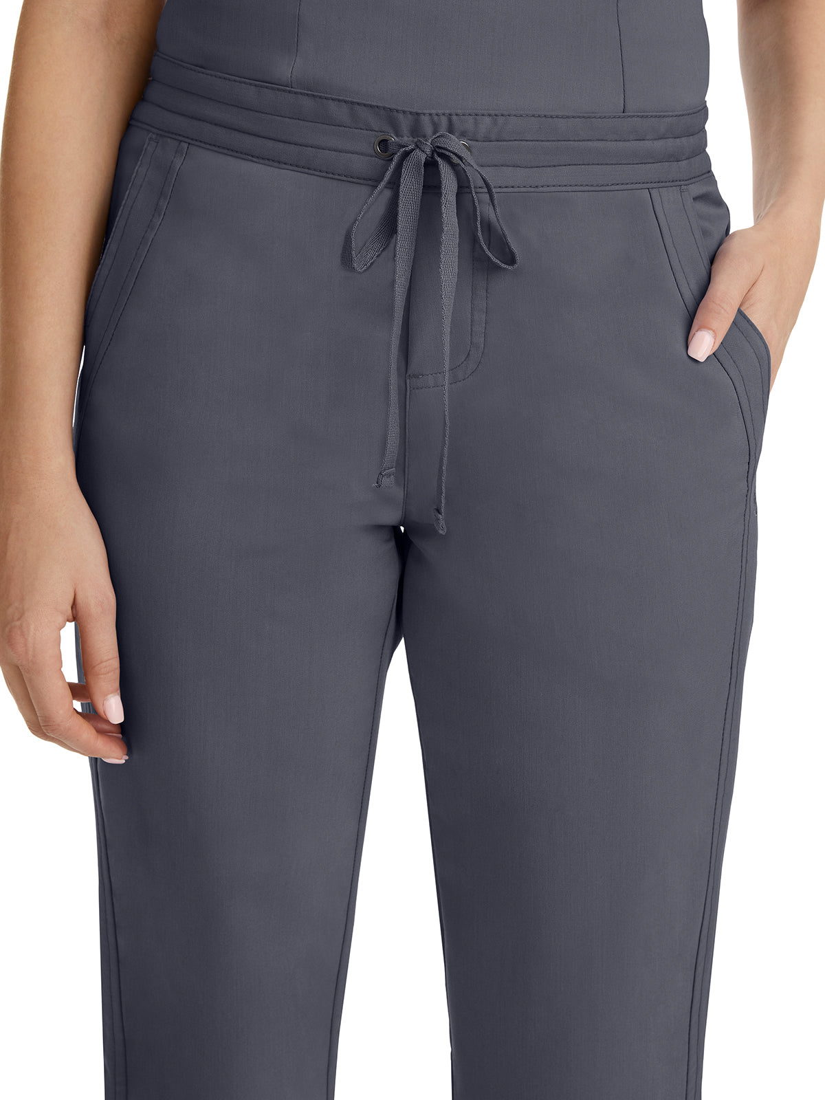 Women's 2-Pocket Taylor Flat Front Pant - 9095 - Pewter