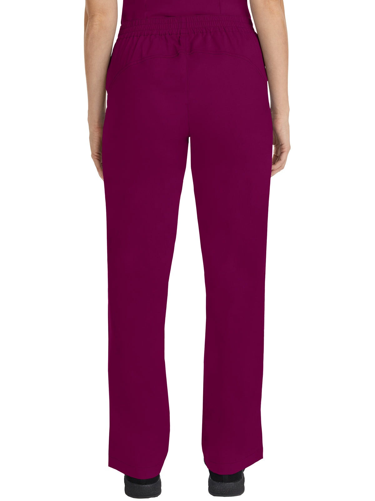 Women's 2-Pocket Taylor Flat Front Pant - 9095 - Wine