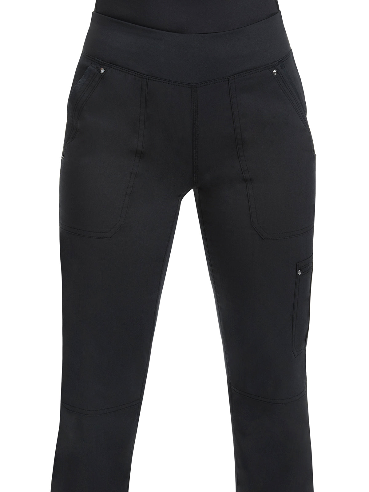 Women's 5-Pocket Tori Yoga Waistband Pant - 9133 - Black