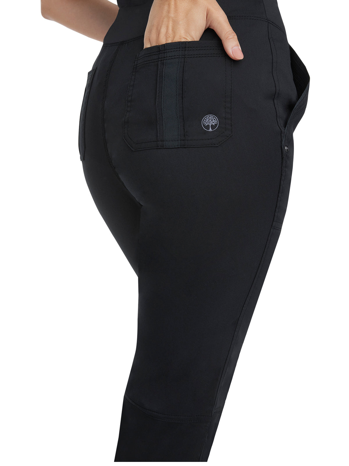 Women's 5-Pocket Tori Yoga Waistband Pant - 9133 - Black