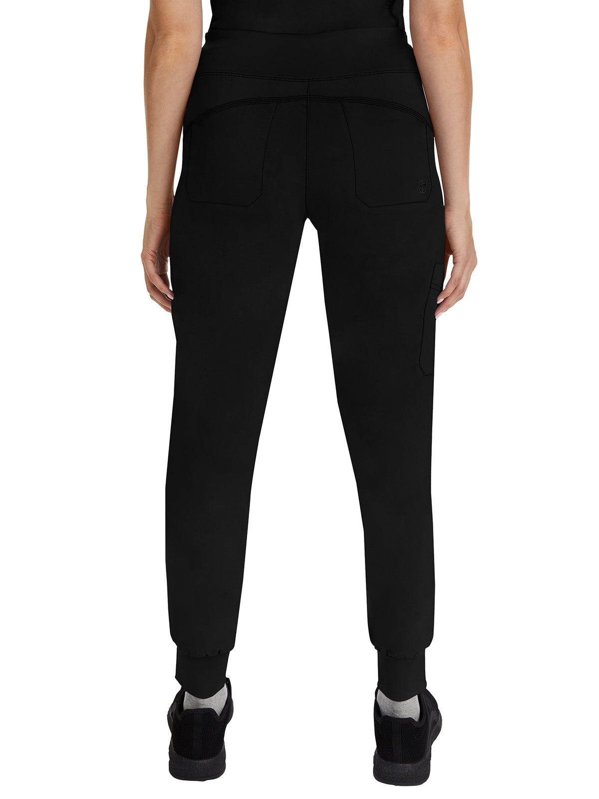 Women's 6-Pocket Tara Yoga Waistband Pant - 9233 - Black