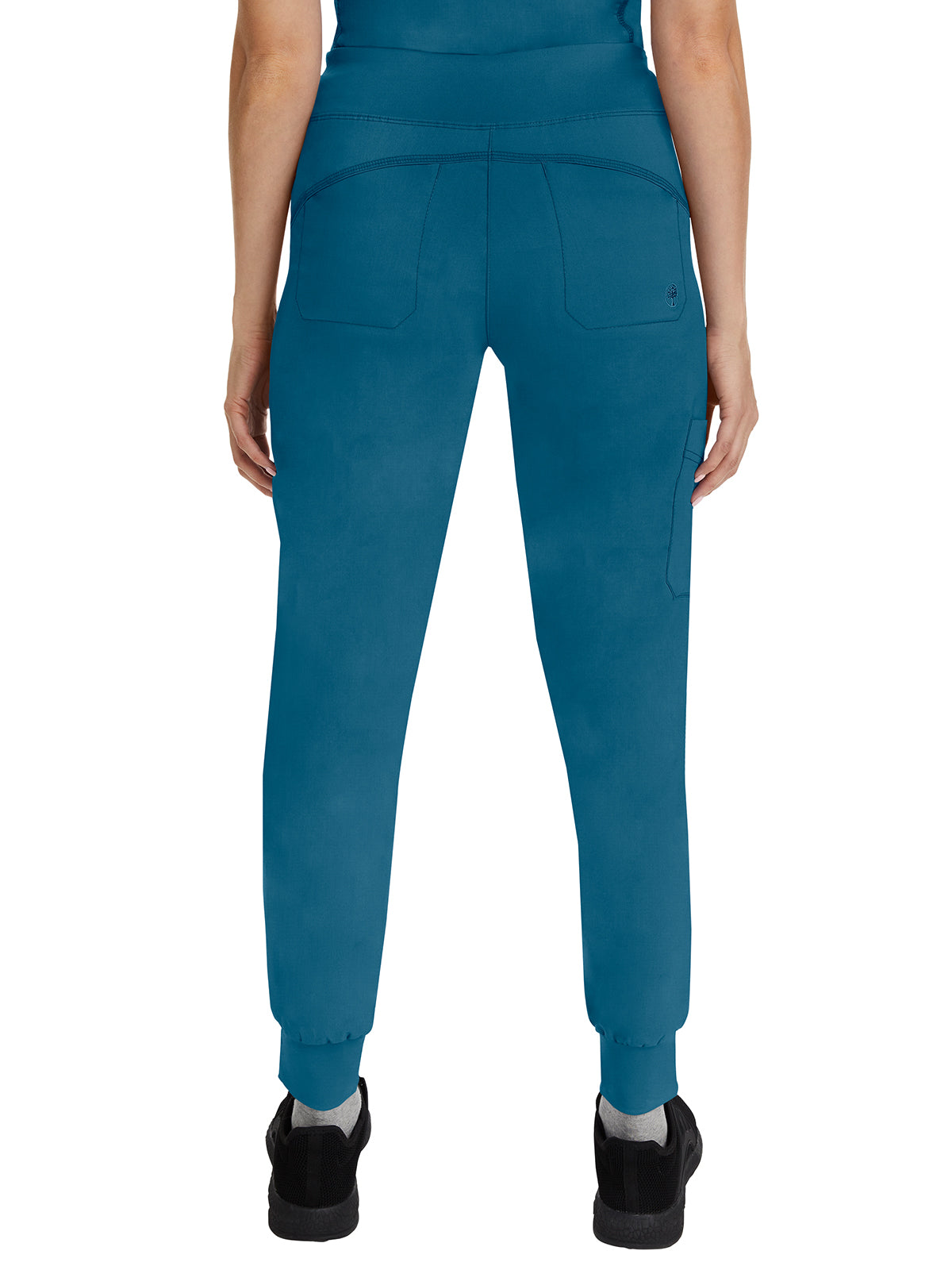 Women's 6-Pocket Tara Yoga Waistband Pant - 9233 - Caribbean