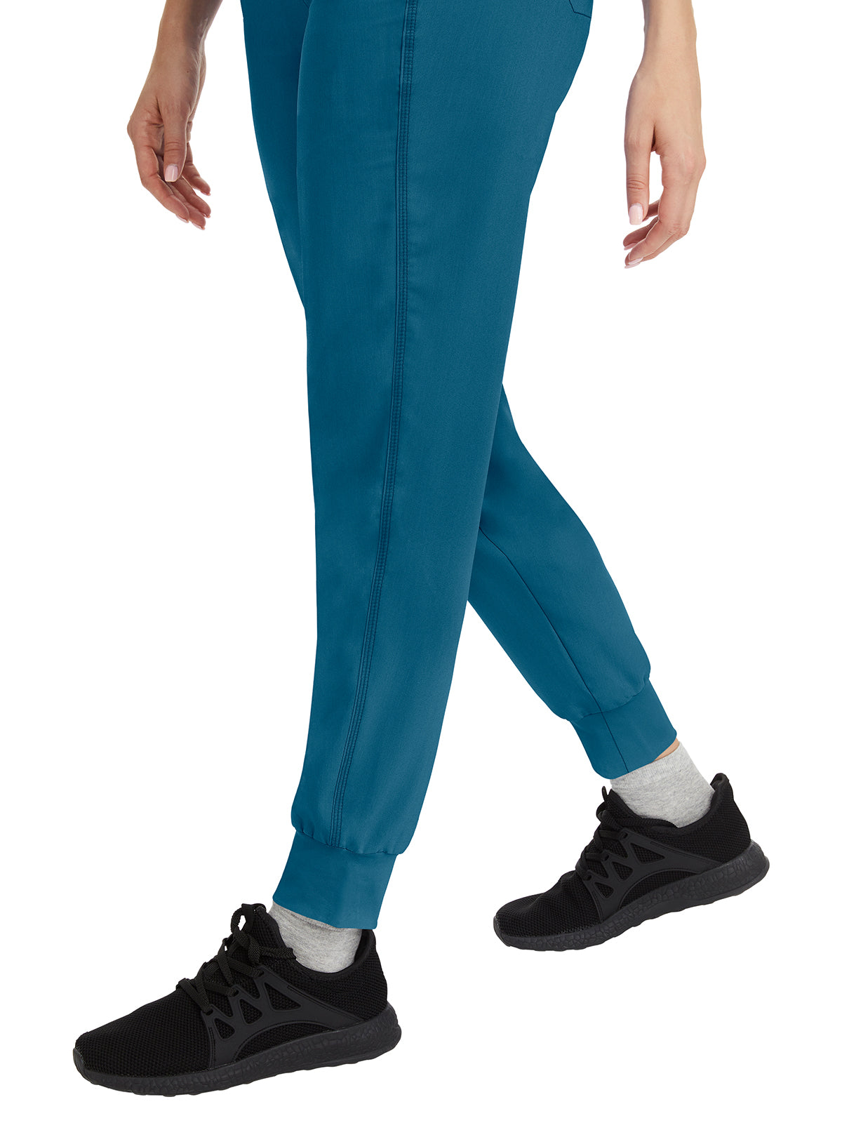 Women's 6-Pocket Tara Yoga Waistband Pant - 9233 - Caribbean