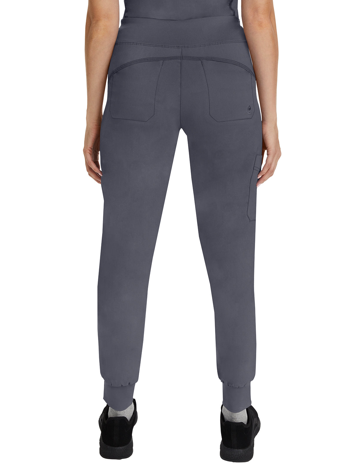 Women's 6-Pocket Tara Yoga Waistband Pant - 9233 - Pewter