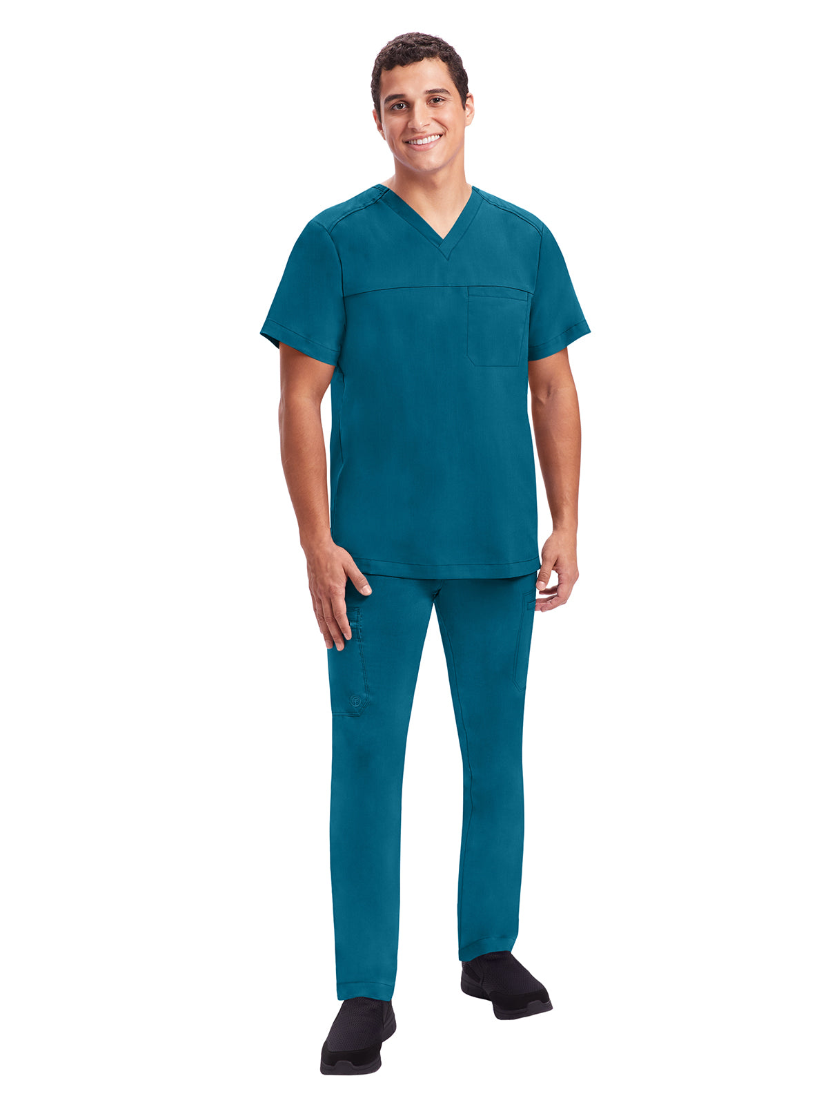 Men's 6-Pocket Daniel Two-Way Stretch Fabric Pant - 9300 - Caribbean