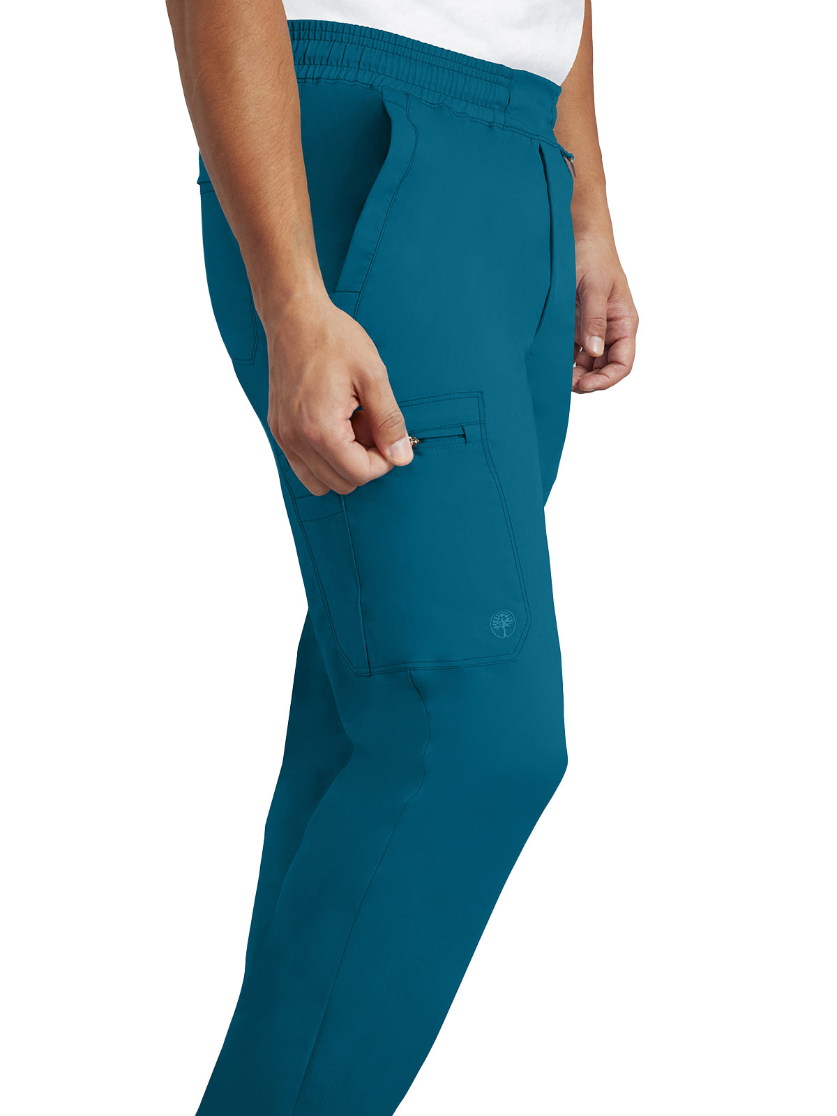Men's 6-Pocket Daniel Two-Way Stretch Fabric Pant - 9300 - Caribbean