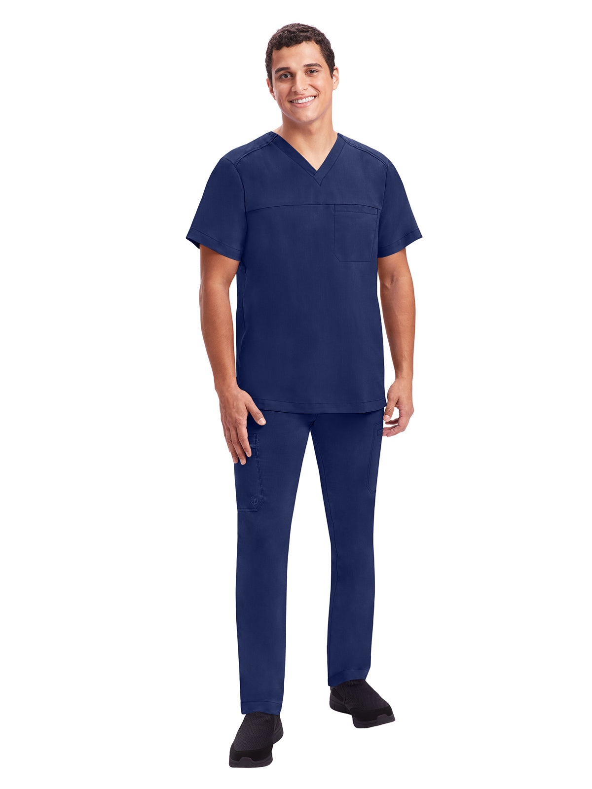 Men's 6-Pocket Daniel Two-Way Stretch Fabric Pant - 9300 - Navy