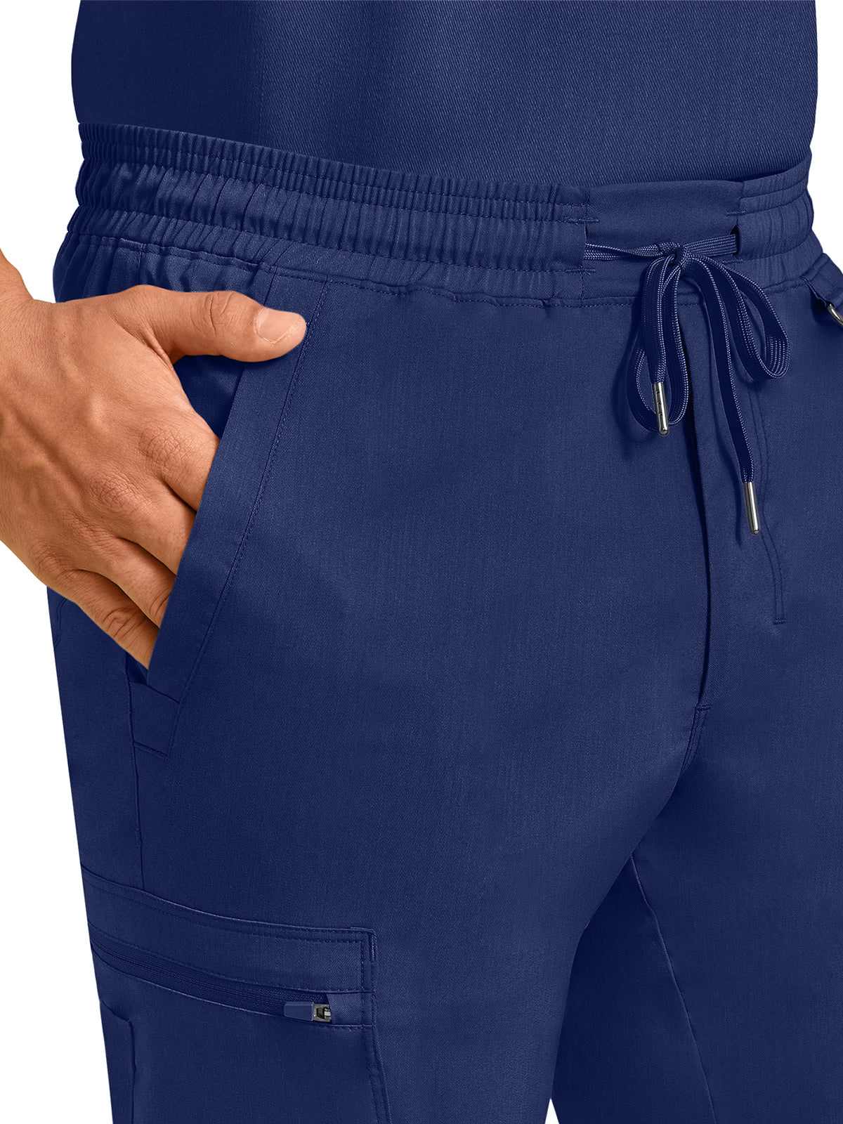 Men's 6-Pocket Daniel Two-Way Stretch Fabric Pant - 9300 - Navy