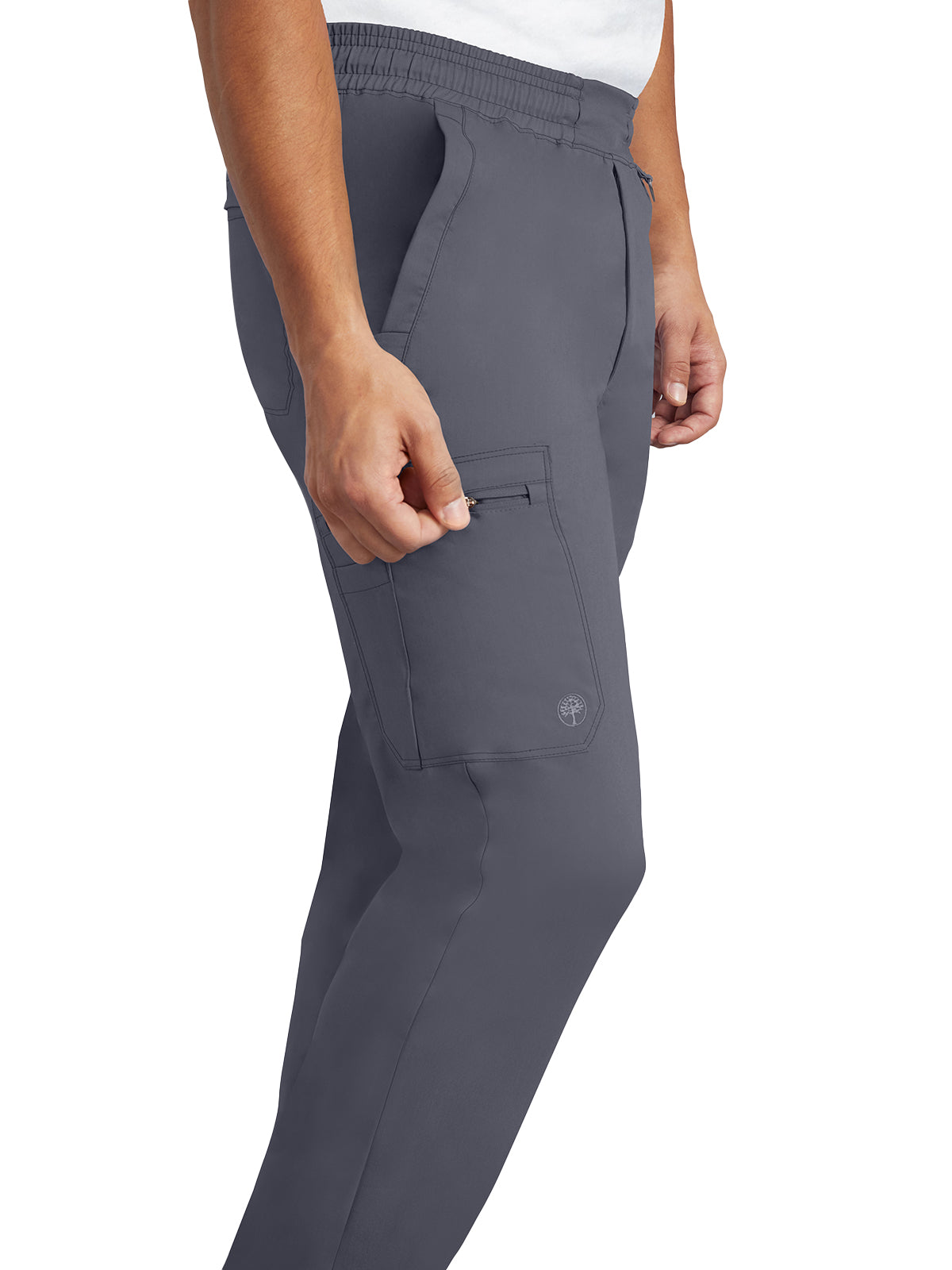 Men's 6-Pocket Daniel Two-Way Stretch Fabric Pant - 9300 - Pewter