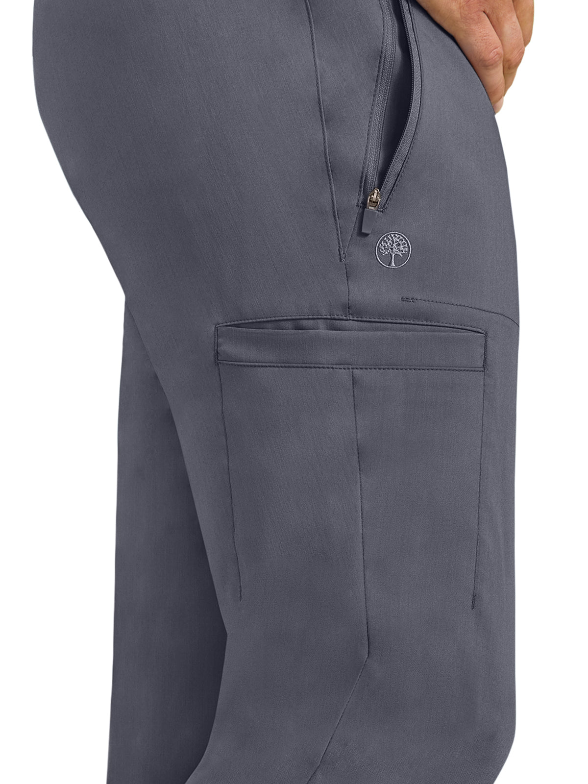 Men's 4-Pocket Dante Two-Way Stretch Fabric Pant - 9301 - Pewter