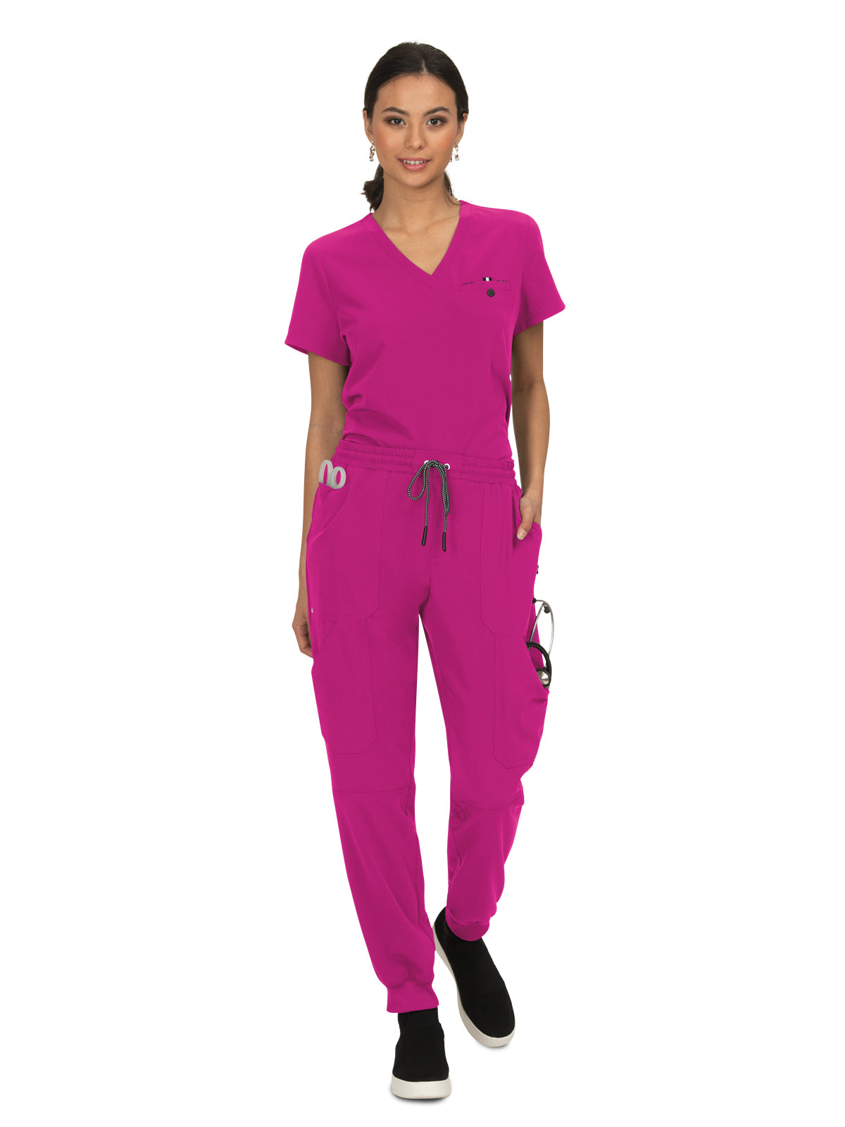 Women's 1-Pocket Tuck-In Ready to Work Top - 1010 - Azalea Pink