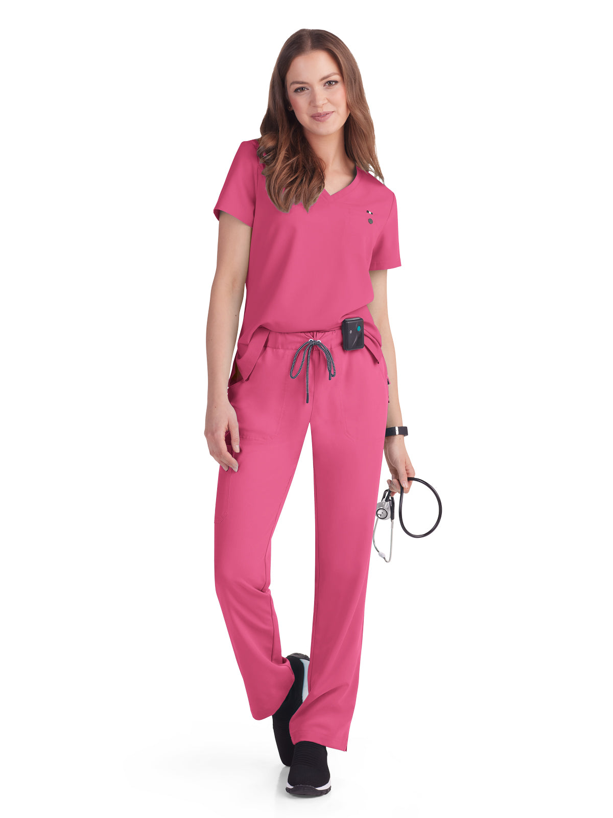 Women's 1-Pocket Tuck-In Ready to Work Top - 1010 - Geranium