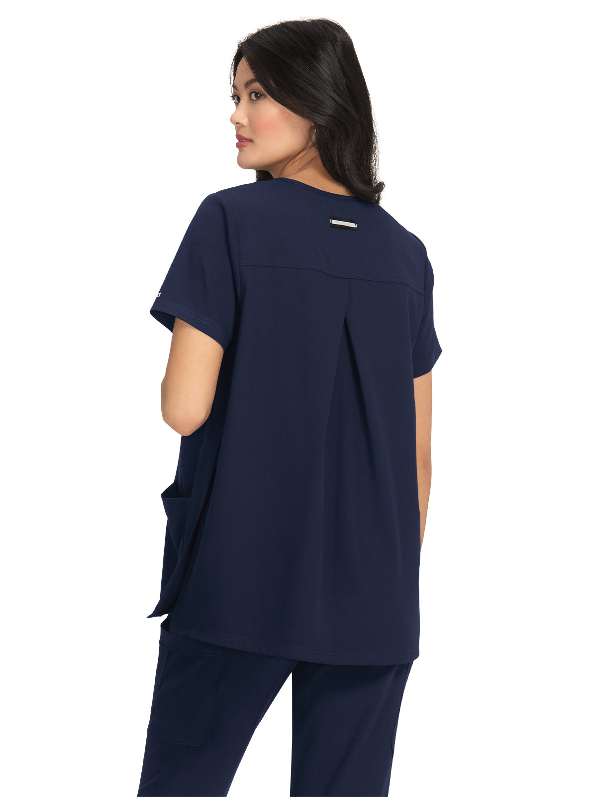 Women's 2-Pocket Maternity Onboard Top - 1073 - Navy