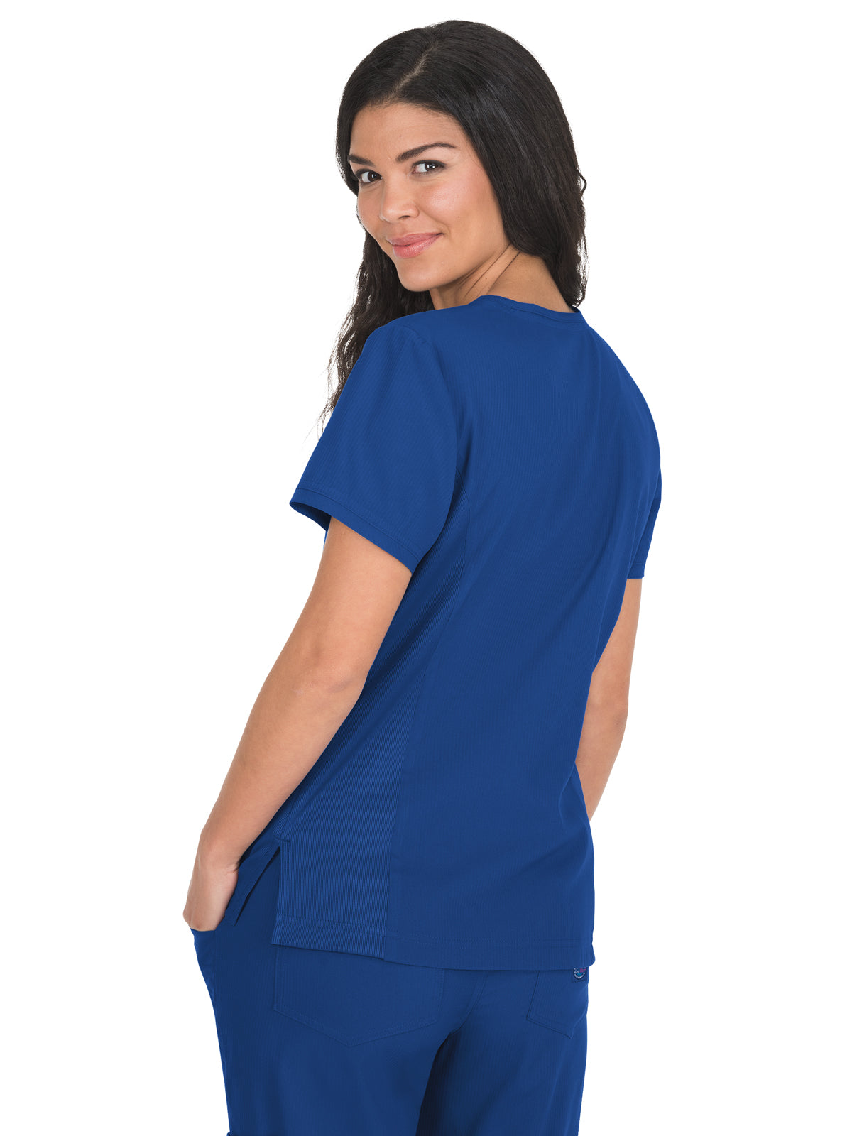 Women's 3-Pocket Mock-Wrap Philosophy Top - 316 - Galaxy