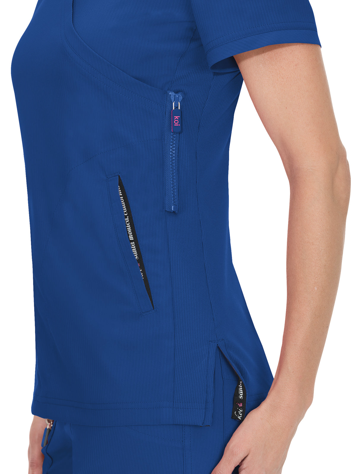 Women's 3-Pocket Mock-Wrap Philosophy Top - 316 - Galaxy