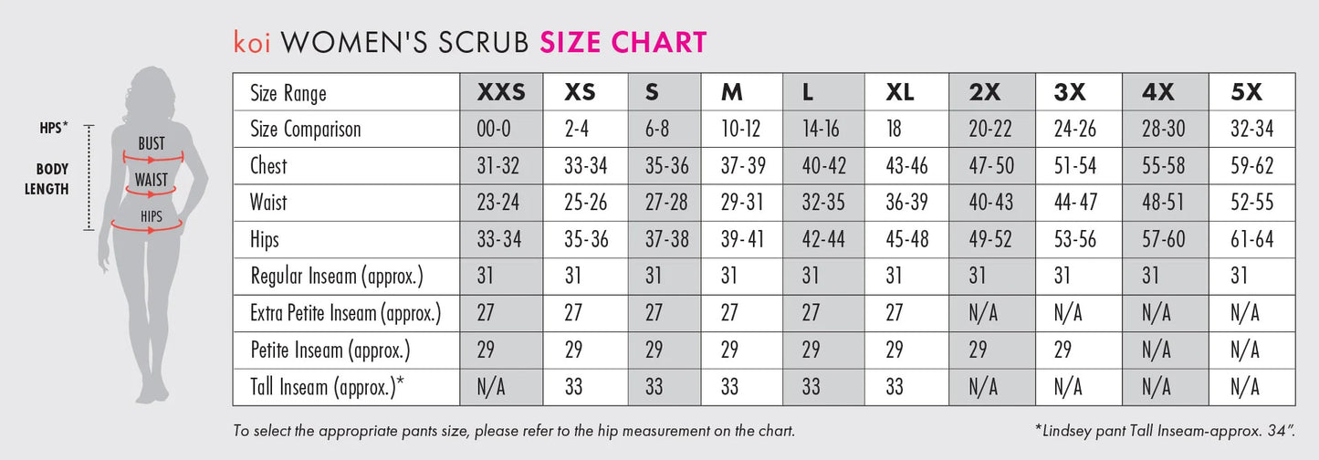 Women's 4-Pocket Stretch V-Neck Becca Top - 373 - Galaxy